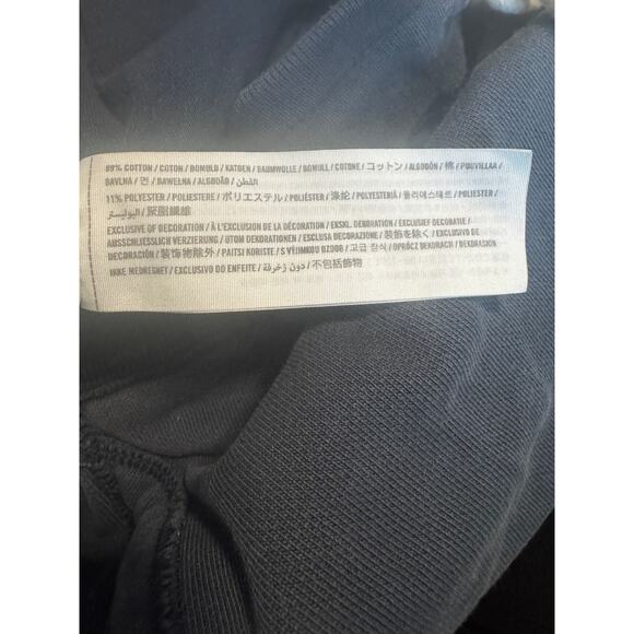 Abercrombie & Fitch Navy Logo Sweatpants Size M (Y2K Era) - Picture 6 of 6